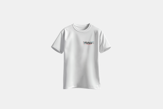 CAMISETA BLANCA FALLAS LAWERTA