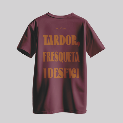 CAMISETA TARDOR, FRESQUETA I DESFICI - THE VALENCIANER