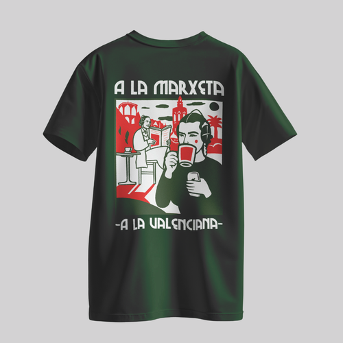 CAMISETA A LA MARXETA - CESC ROCA