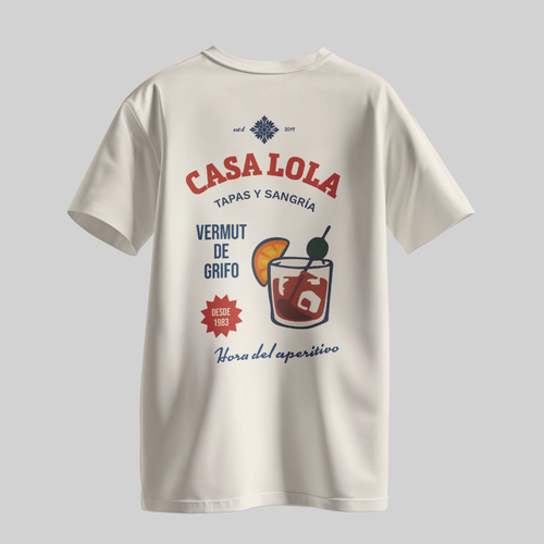 CAMISETA CASA LOLA - VERMUT