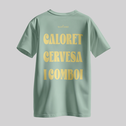 CAMISETA CALORET, CERVESA I COMBOI - THE VALENCIANER