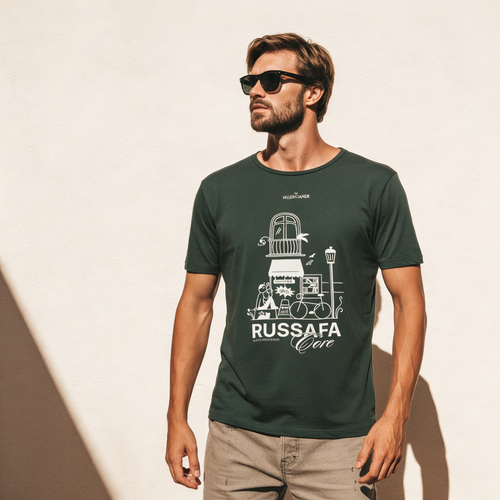 CAMISETA RUSSAFA CORE VERDE  - THE ESPANISTA