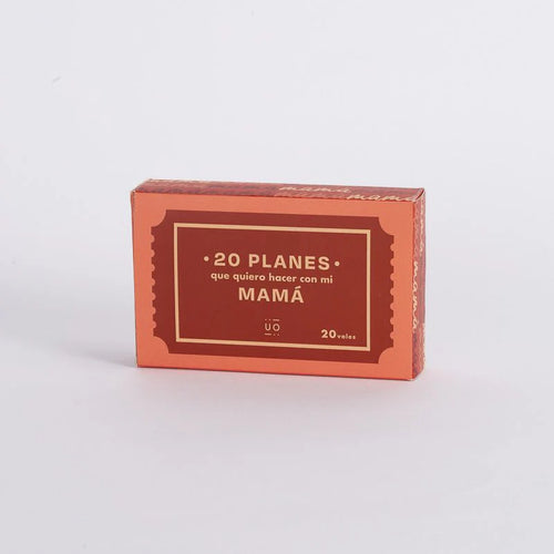 20 PLANES QUE QUIERO HACER CON MI MAMÁ